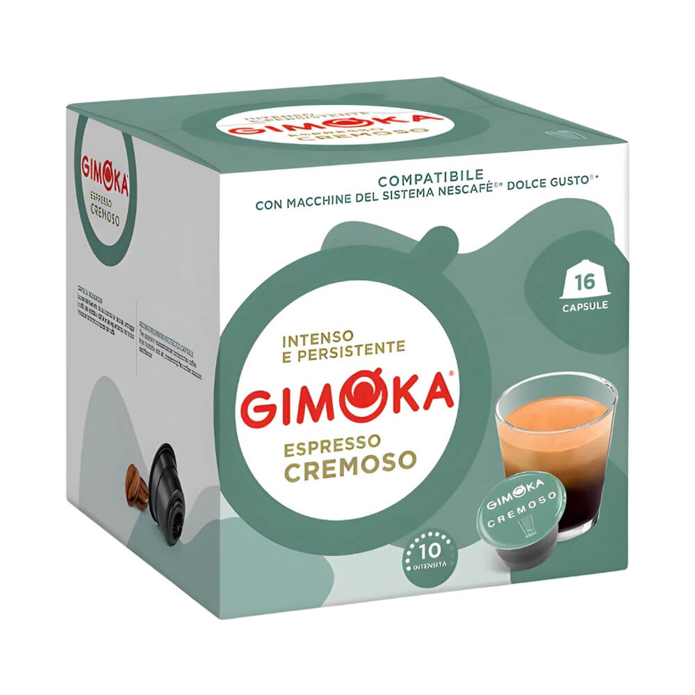 16 Cápsulas de Café Gimoka Cremoso para D...