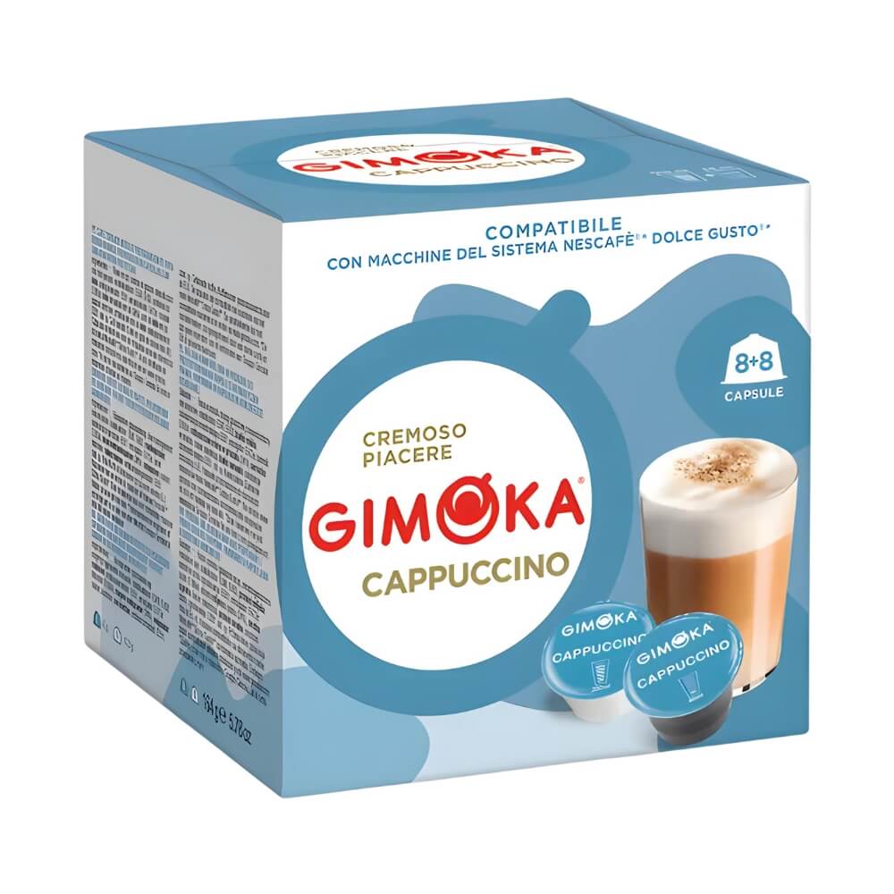 16 Cápsulas de Café Cappuccino Gimoka par...